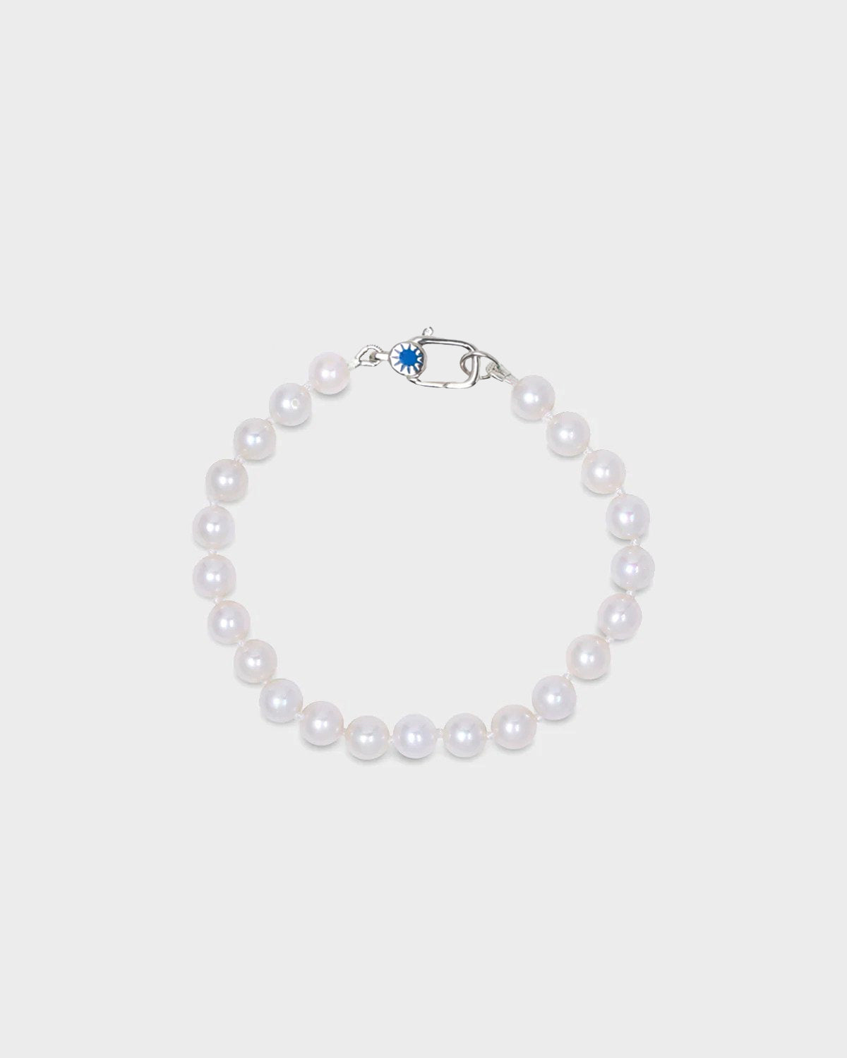 Classic Pearl Bracelet Silver