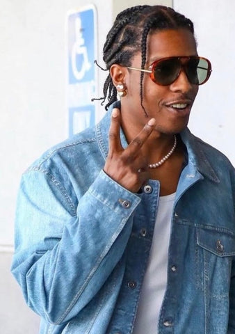 A$AP Rocky wearing Polite Worldwide