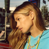 Multi Color Pearl Necklace