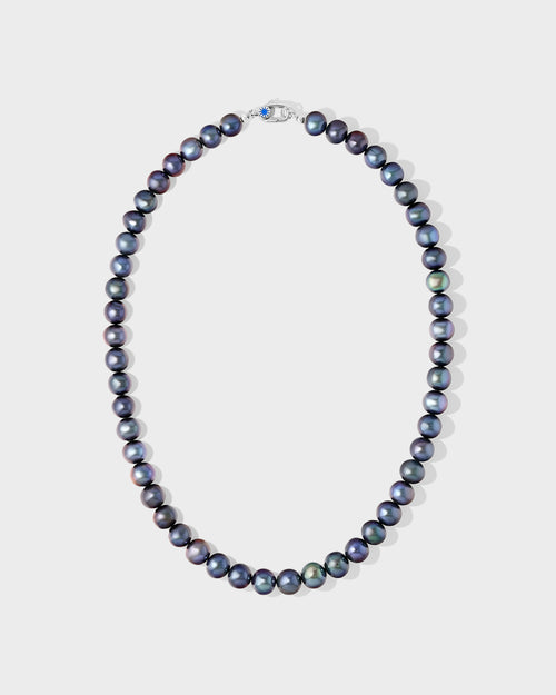 Majestic Black Pearl Necklace