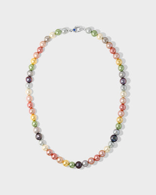 Multi Color Pearl Necklace
