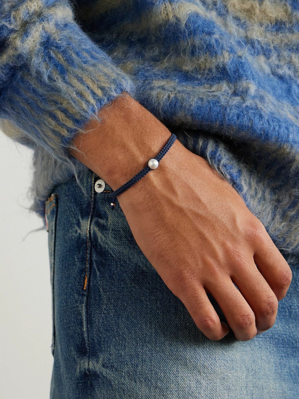 Blue Friendship Bracelet