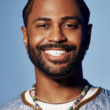 Big Sean wearing Protection Necklace Polite Worldwide