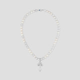 Pearl Cross Necklace