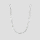 Double Pearl Wallet Chain