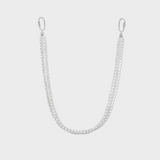Double Pearl Wallet Chain