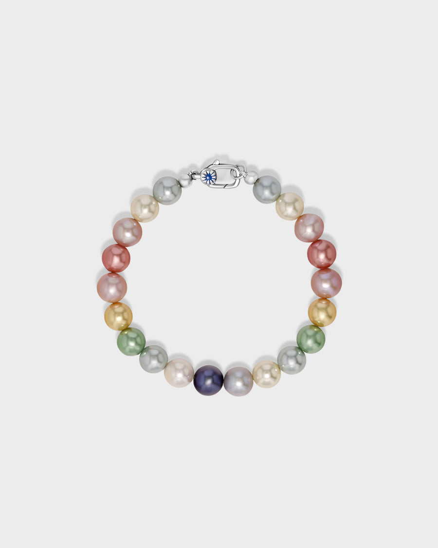 Multi Color Bracelet Silver