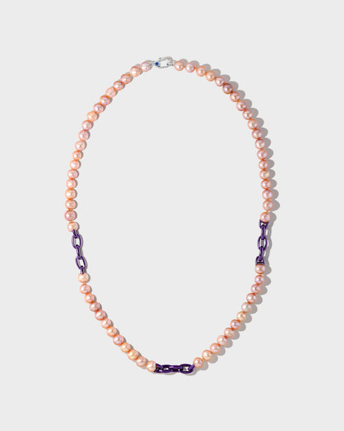 Pop Link Pearl Necklace