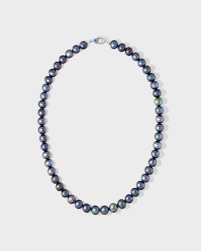 Majestic Black Pearl Necklace