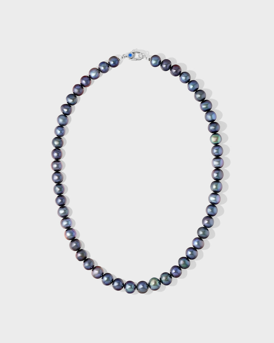 Majestic Black Pearl Necklace
