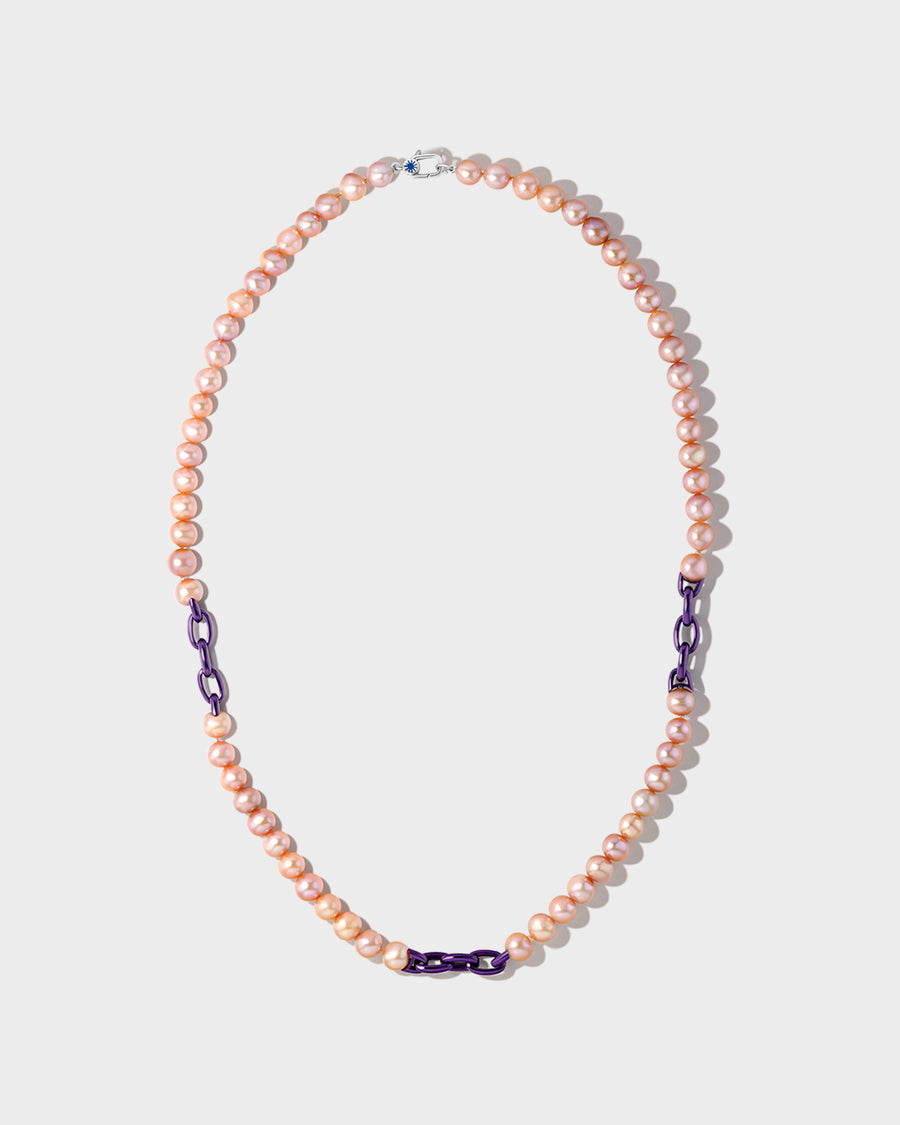 Pop Link Pearl Necklace