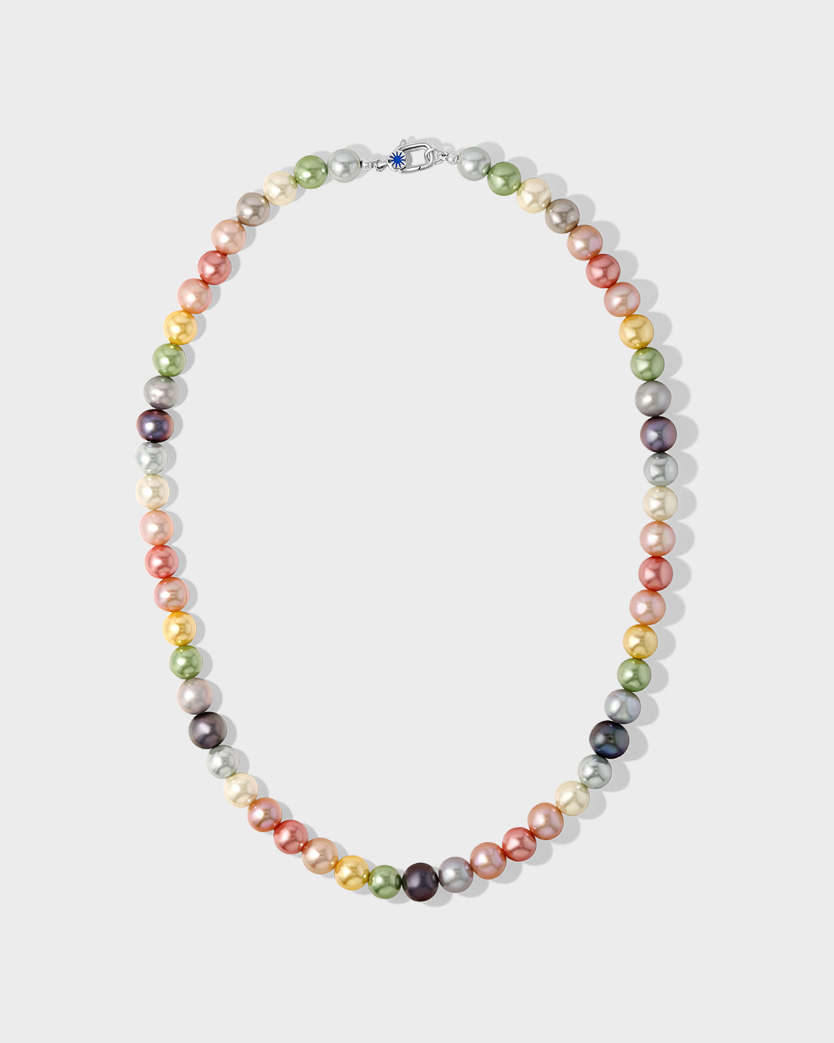 Multi Color Pearl Necklace