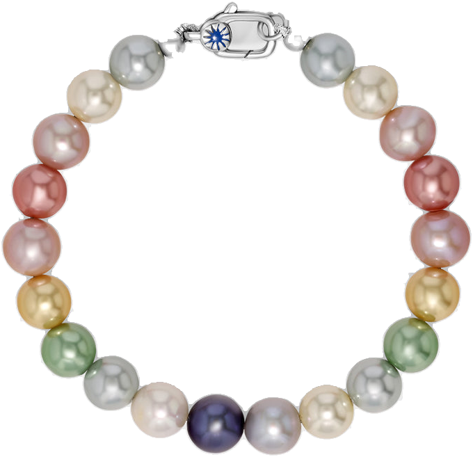 Multi Color Bracelet Silver