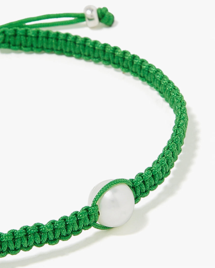 Green Friendship Bracelet
