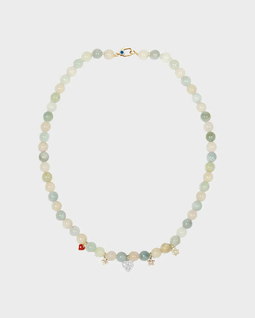 Gemstone Charm Necklace