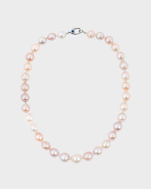 Jumbo Pink Pearl Necklace