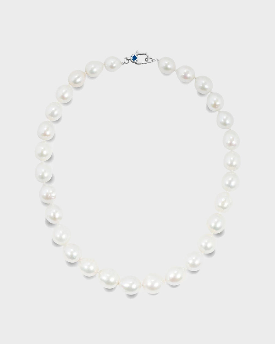Jumbo White Pearl Necklace Polite Worldwide